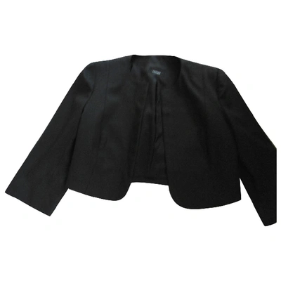 Pre-owned Joseph Wool Suit Jacket In Black
