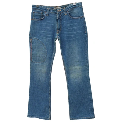 Pre-owned Tiger Of Sweden Straight Jeans In Blue
