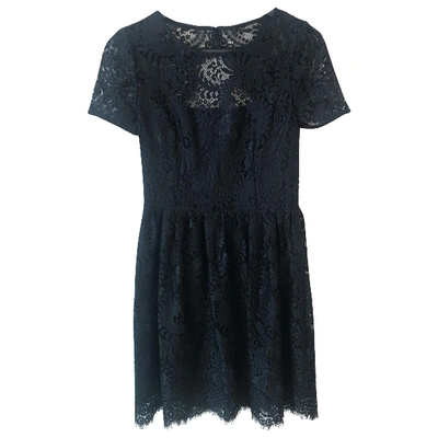 Pre-owned Claudie Pierlot Mid-length Dress In Navy