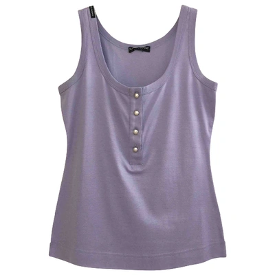 Pre-owned Dolce & Gabbana Vest In Purple