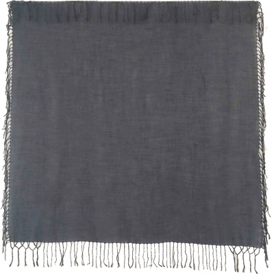 Pre-owned Brunello Cucinelli Navy Cashmere Scarf