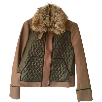 Pre-owned Bcbg Max Azria Jacket In Green