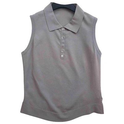 Pre-owned Alaïa Vest In Grey