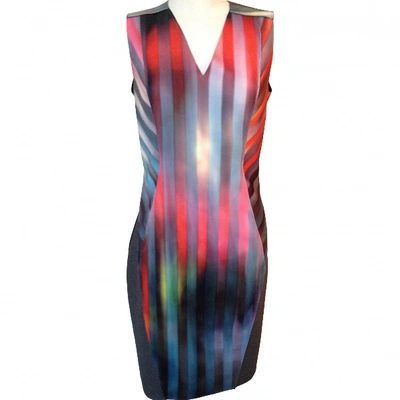 Pre-owned Elie Tahari Mid-length Dress In Multicolour