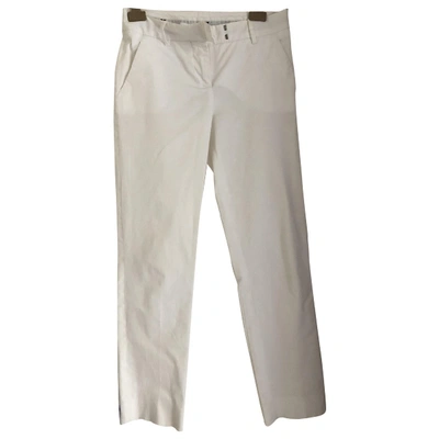 Pre-owned M Missoni Chino Pants In White
