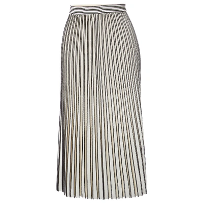 Pre-owned Proenza Schouler Maxi Skirt In White