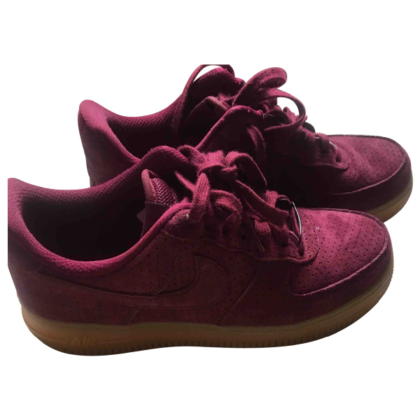 air force 1 burgundy suede