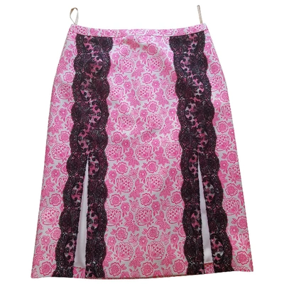 Pre-owned Christopher Kane Mid-length Skirt In Pink