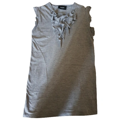 Pre-owned Dsquared2 Vest In Grey