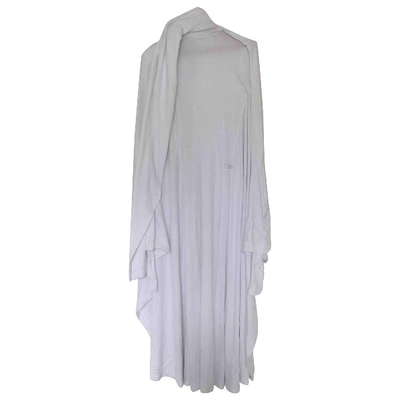 Pre-owned Y/project Maxi Dress In White