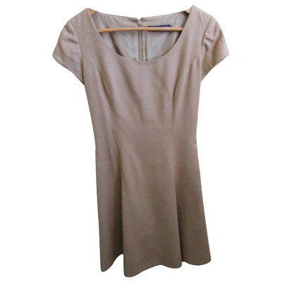 Pre-owned Polo Ralph Lauren Cashmere Dress In Camel