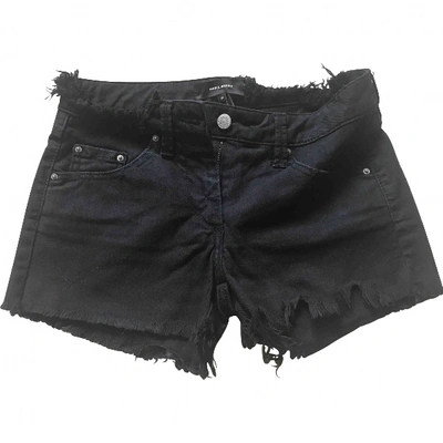 Pre-owned Isabel Marant Black Denim - Jeans Shorts