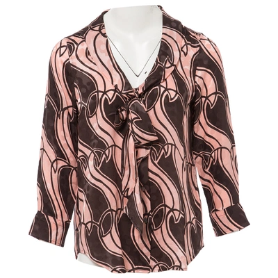 Pre-owned Marc Jacobs Silk Shirt In Pink