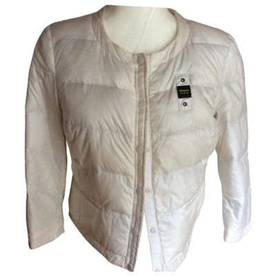 Pre-owned Blauer Jacket In White
