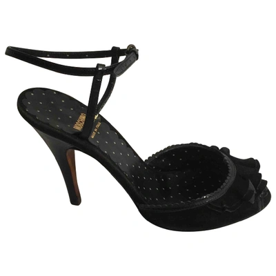 Pre-owned Moschino Cheap And Chic Sandals In Black