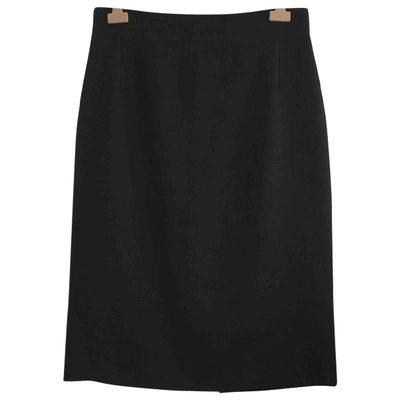 Pre-owned Giambattista Valli Mid-length Skirt In Black