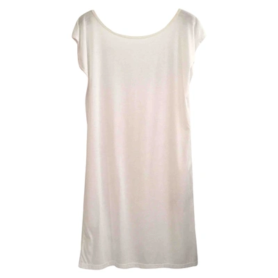 Pre-owned Isabel Benenato White Viscose Top