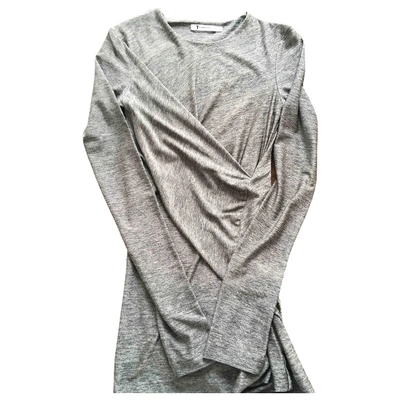 Pre-owned Alexander Wang T Knitwear In Grey