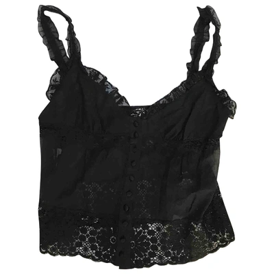 Pre-owned Dolce & Gabbana Camisole In Black