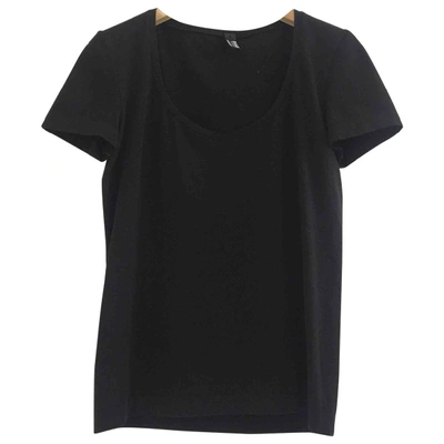 Pre-owned Wolford Black Cotton Top