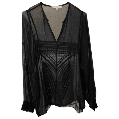 Pre-owned Iro Black Viscose Top