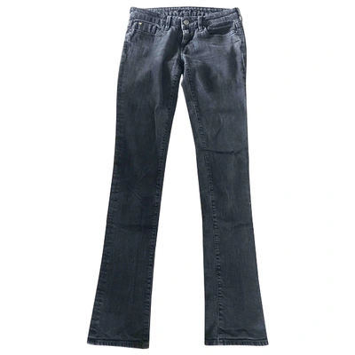 Pre-owned Barbara Bui Slim Jeans In Black