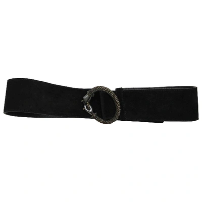 Pre-owned Lanvin Belt In Black