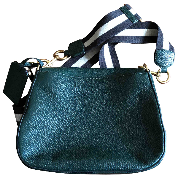 Pre-Owned Marc Jacobs Green Leather Handbag | ModeSens