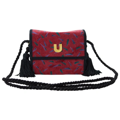 Pre-owned Emanuel Ungaro Velvet Handbag In Multicolour