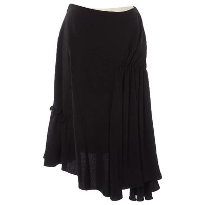 Pre-owned Jw Anderson Mid-length Skirt In Black
