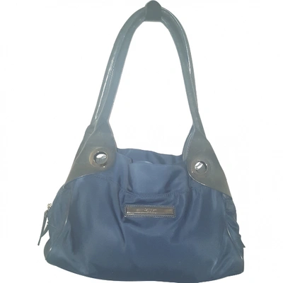 Pre-owned Calvin Klein Collection Cloth Handbag In Blue