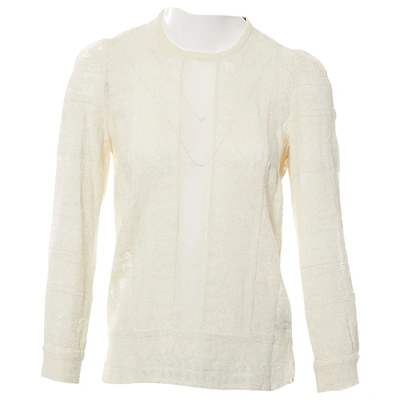 Pre-owned Isabel Marant White Viscose Top