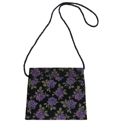 Pre-owned Genny Silk Clutch Bag In Multicolour
