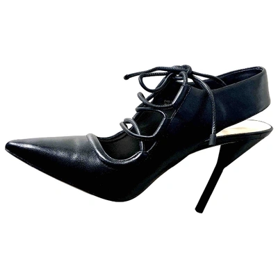 Pre-owned 3.1 Phillip Lim / フィリップ リム Leather Heels In Black