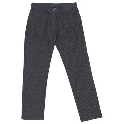 Pre-owned Maison Margiela Trousers In Navy