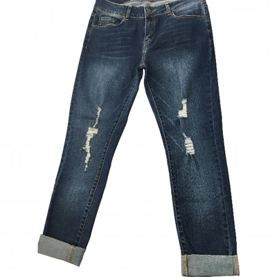 Pre-owned The Kooples Blue Cotton Jeans