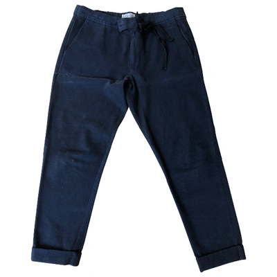Pre-owned Mauro Grifoni Chino Pants In Blue