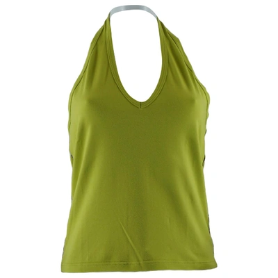 Pre-owned Burberry Camisole In Green