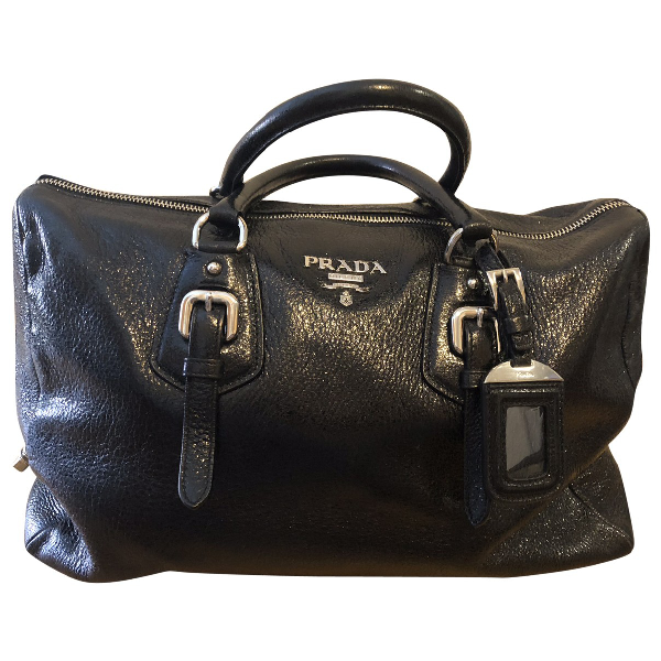 women's black prada bag