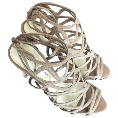 Pre-owned Alexandre Birman Sandals In Beige