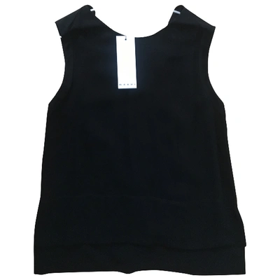 Pre-owned Marni Black Synthetic Top