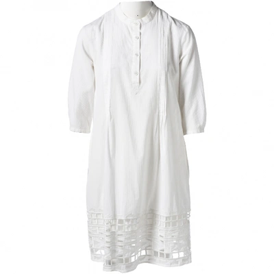 Pre-owned Sea New York Mid-length Dress In White