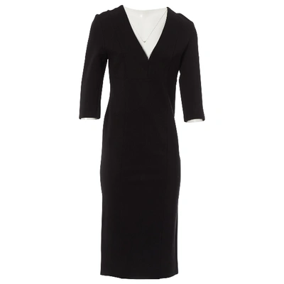 Pre-owned Pierre Balmain Mid-length Dress In Black