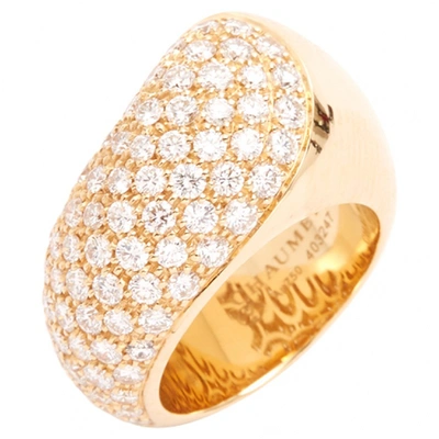 Pre-owned Chaumet Yellow Gold Ring