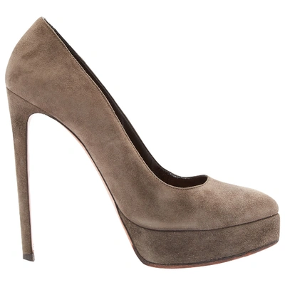 Pre-owned Alaïa Heels In Grey