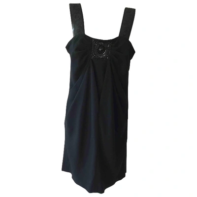 Pre-owned Kenzo Mid-length Dress In Black