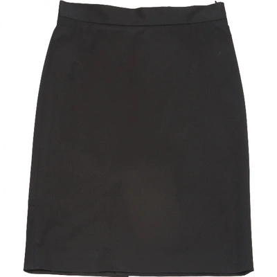 Pre-owned Valentino Skirt In Black