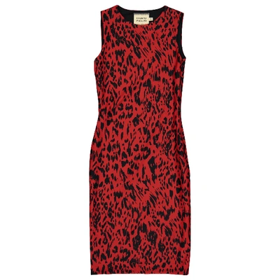 Pre-owned Fausto Puglisi Mid-length Dress In Red