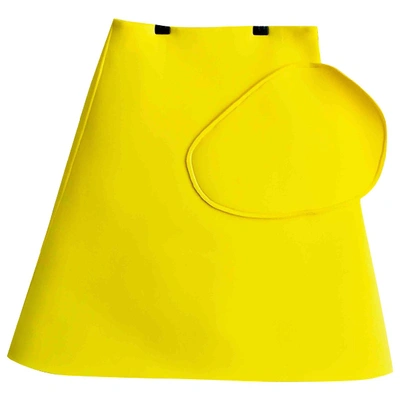 Pre-owned Jacquemus Skirt In Yellow