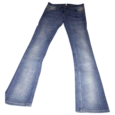 Pre-owned Mauro Grifoni Blue Cotton - Elasthane Jeans